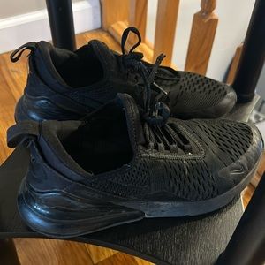 Black NIKE sneakers used